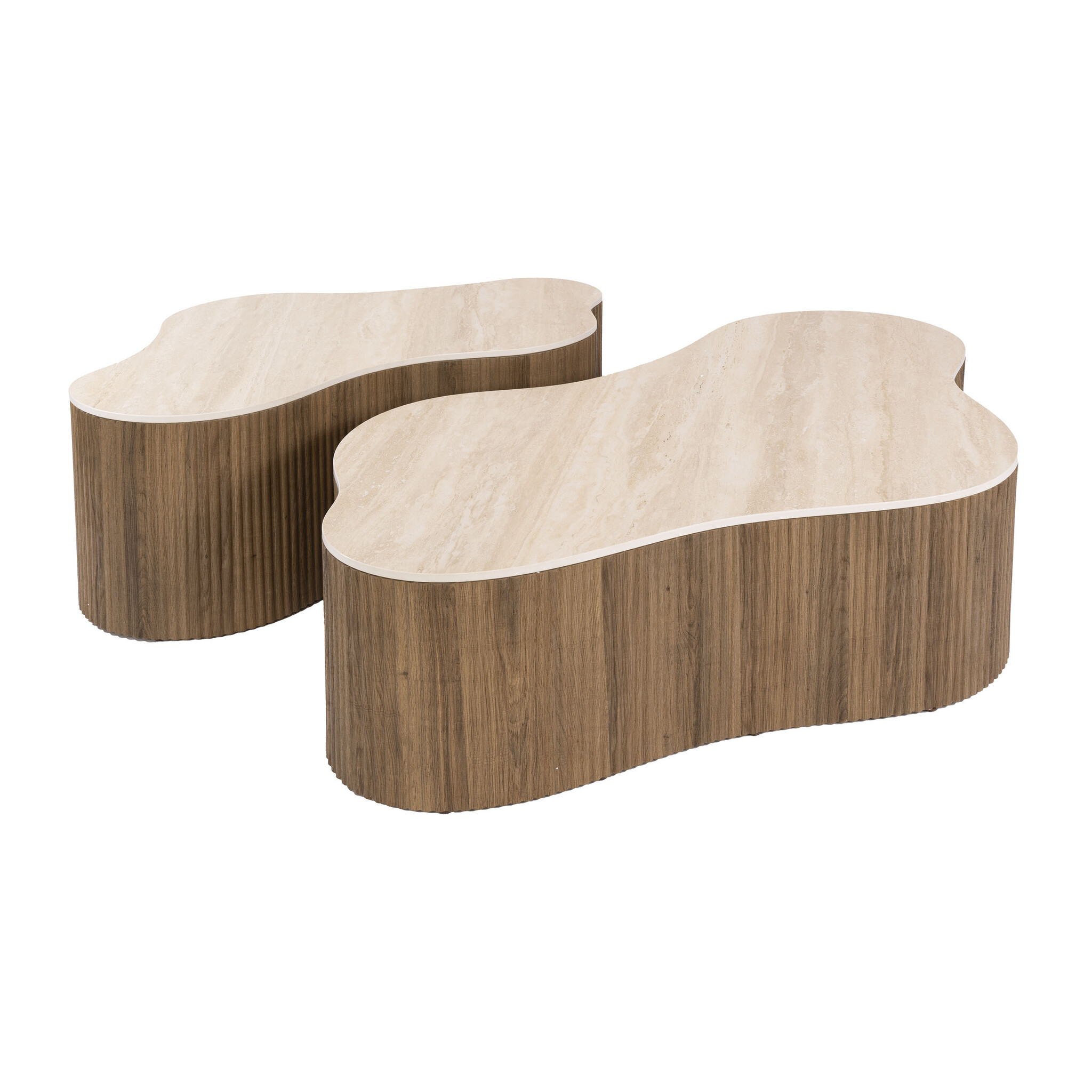 Hoyz Collection - Salontafel Ceramo Grande - Bruin - 75x135x34 cm