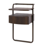 Hoyz Collection - Nachtkastje Bend - Bruin - 35x39x66 cm