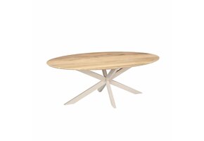 Starfurn - Eettafel Ferris - Beige - 100x180x76 cm