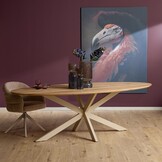 Starfurn - Eettafel Ferris - Beige - 100x180x76 cm