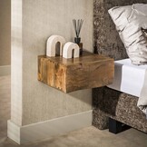 Hoyz Collection - Nachtkastje Ocean - Beige - 35x40x18 cm