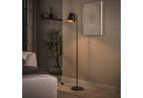 Hoyz Collection - Vloerlamp Flex - Bruin - 18x37x157 cm