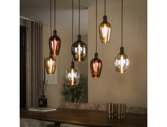 Hoyz Collection - Hanglamp Amfora - Zwart - 37x120x150 cm