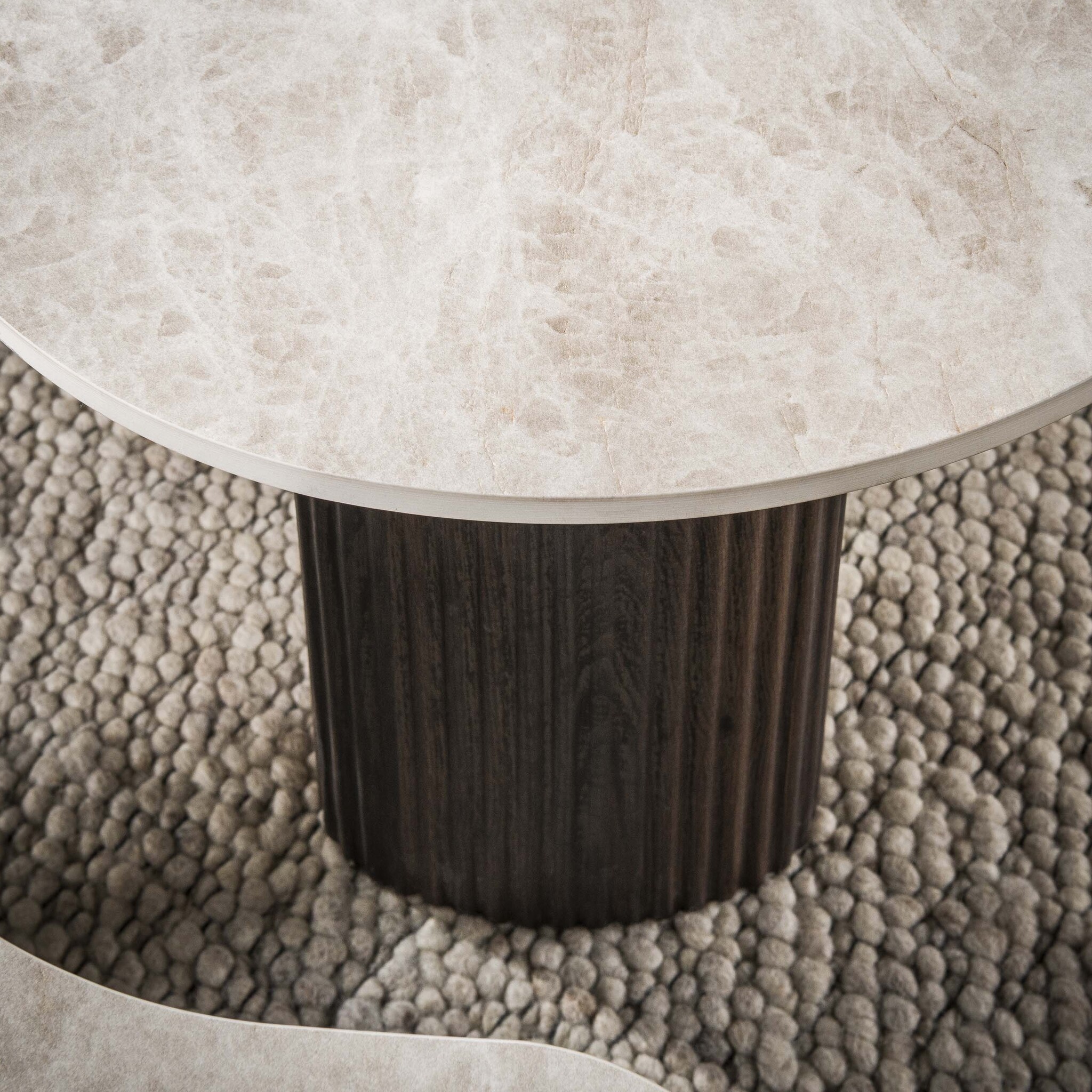 Hoyz Collection - Salontafel Ceramo Aperto - Bruin - 80x102x35 cm