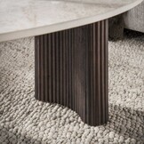 Hoyz Collection - Salontafel Ceramo Aperto - Bruin - 80x102x35 cm