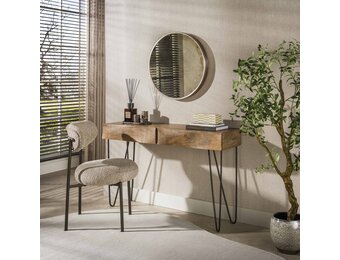 Hoyz Collection - Haltafel en kaptafel Ocean - Beige - 35x120x76 cm