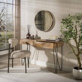 Hoyz Collection - Haltafel en kaptafel Ocean - Beige - 35x120x76 cm