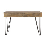 Hoyz Collection - Haltafel en kaptafel Ocean - Beige - 35x120x76 cm