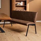 Starfurn - Eetkamerbank Tivoli - Bruin - 56x185x88 cm