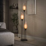 Hoyz Collection - Vloerlamp Cocoon - Bruin - 35x35x168 cm