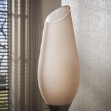 Hoyz Collection - Vloerlamp Cocoon - Bruin - 35x35x168 cm