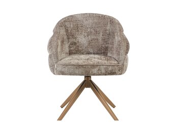 Starfurn - Eetkamerstoel Ron - Bruin - 65x64x83 cm