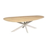 Starfurn - Eettafel Lou - Beige - 98x210x76 cm