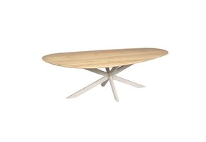 Starfurn - Eettafel Lou - Beige - 98x210x76 cm