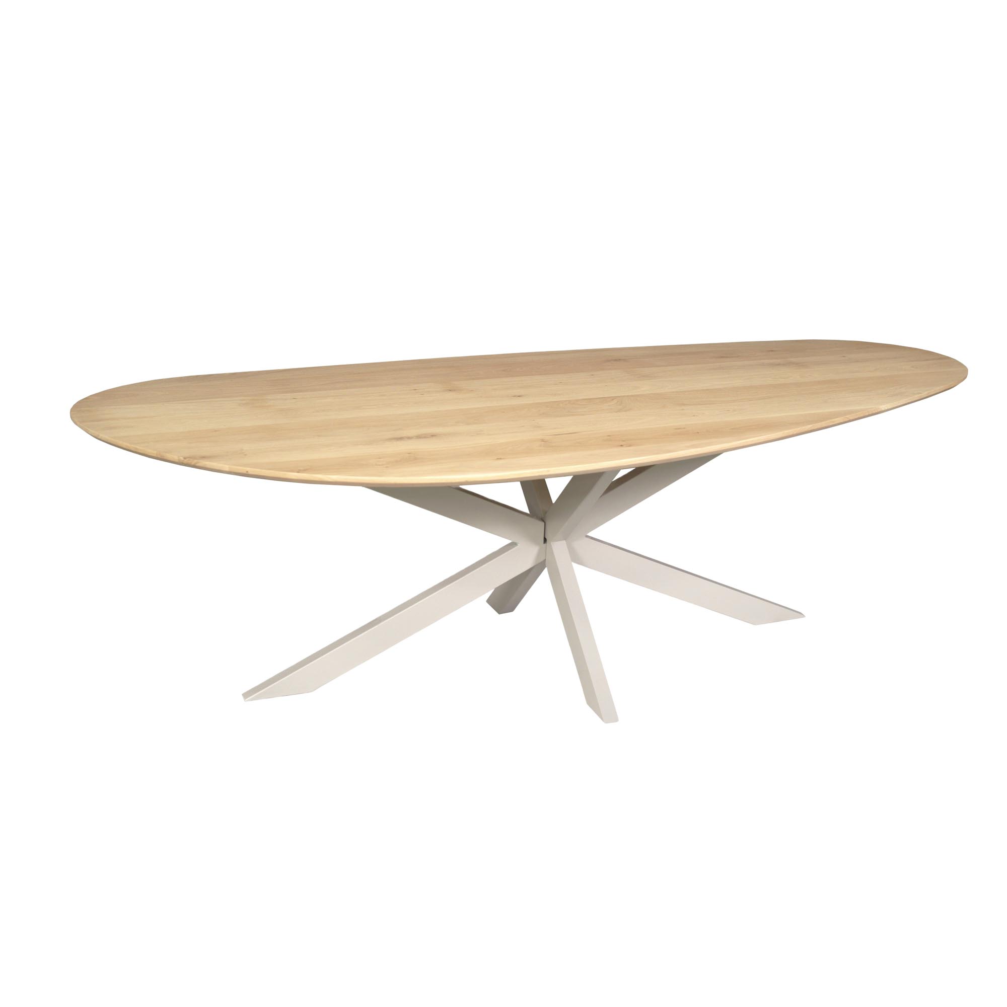 Starfurn - Eettafel Lou - Beige - 98x210x76 cm