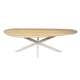 Starfurn - Eettafel Lou - Beige - 98x210x76 cm