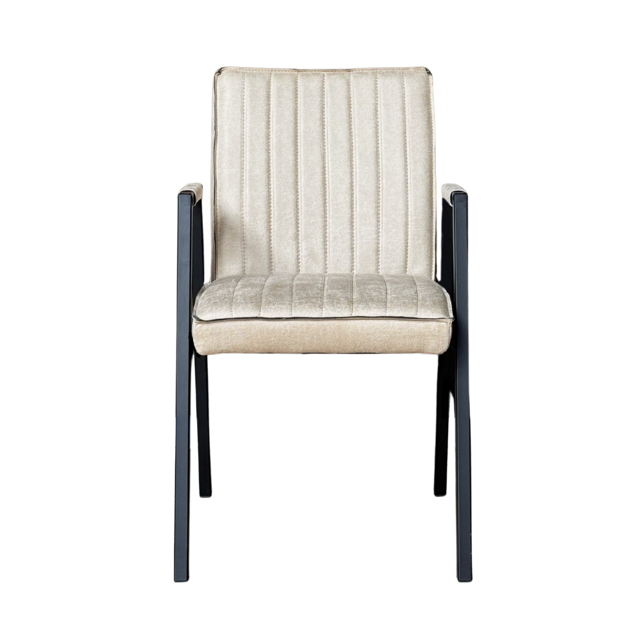 Starfurn - Eetkamerstoel Tivoli - Beige - 56x52x88 cm