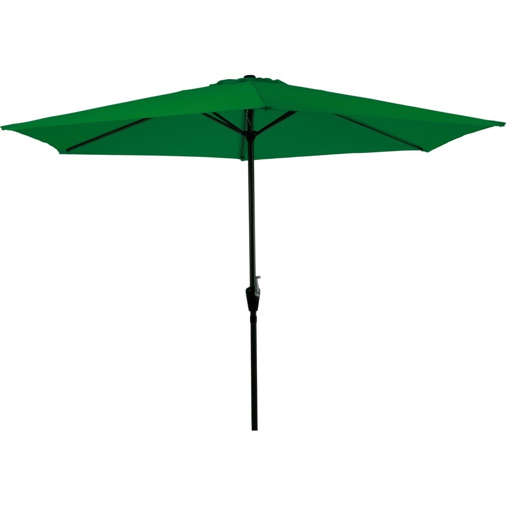 Lesli Living - Push-up parasol Gemini - Groen - Ø300cm