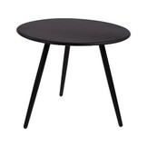 Lesli Living - Sidetable Rafael - Zwart - Ø45x35cm