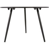 Lesli Living - Sidetable Rafael - Zwart - Ø45x35cm