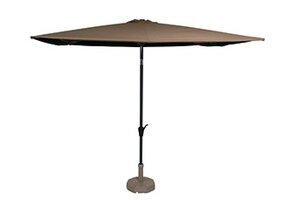 Lesli Living - Push-up parasol Libra - Taupe - 250x250cm