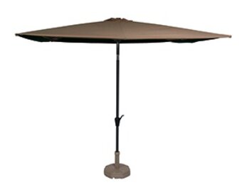 Lesli Living - Push-up parasol Libra - Taupe - 250x250cm