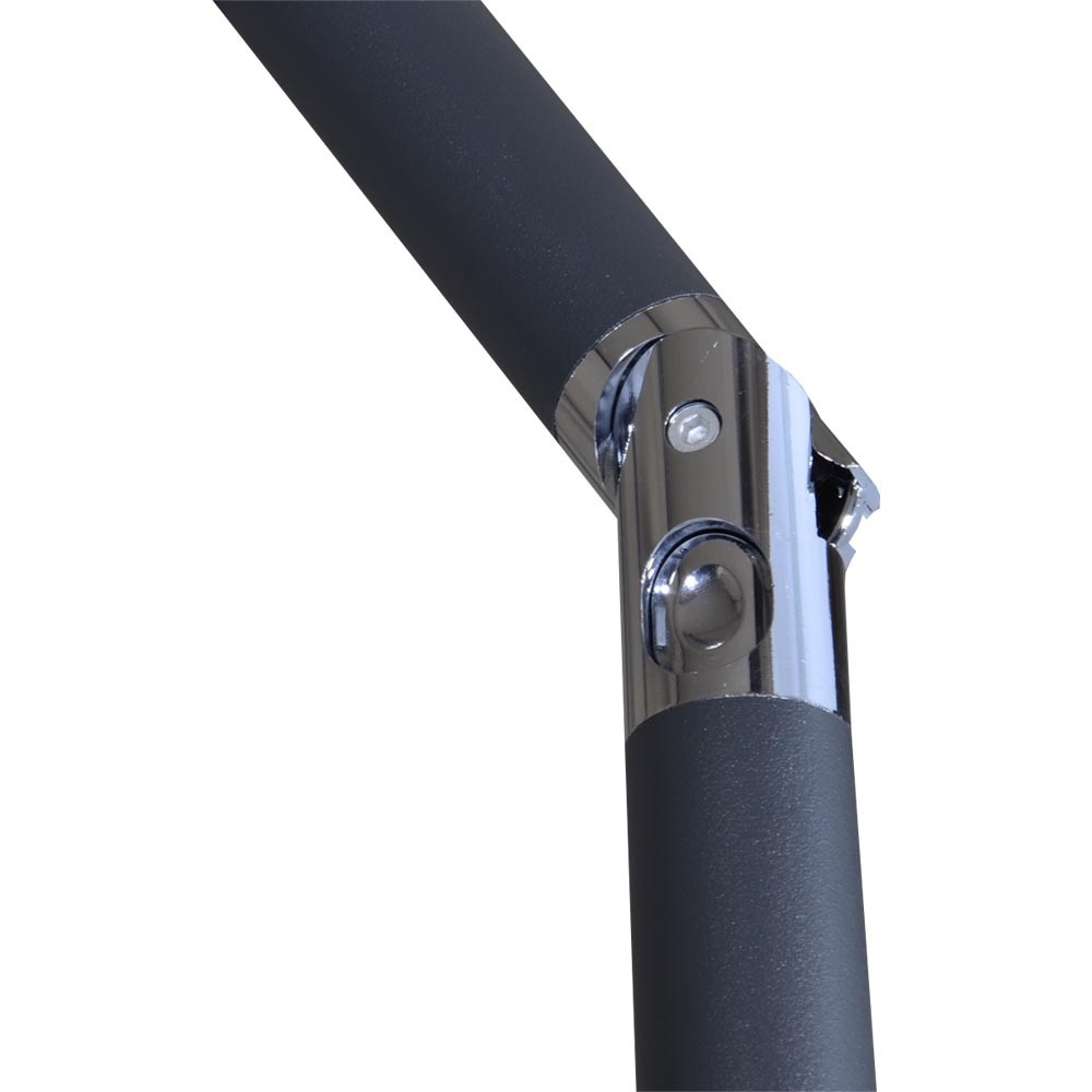 Lesli Living - Push-up parasol Libra - Taupe - 250x250cm