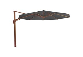 Lesli Living - Push-up parasol VirgoFlex - Grijs - Ø350cm