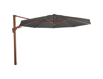 Lesli Living - Push-up parasol VirgoFlex - Grijs - Ø350cm