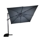 Lesli Living - Push-up parasol VirgoFlex - Grijs - 300x300cm