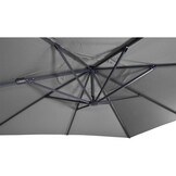 Lesli Living - Push-up parasol VirgoFlex - Grijs - 300x300cm