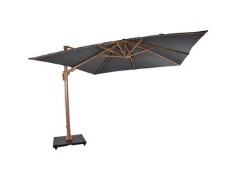 Lesli Living - Push-up parasol VirgoFlex - Grijs - 300x300cm