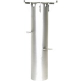 Lesli Living - Push-up parasol grondanker - Grijs - 16x16x39cm