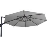 Lesli Living - Push-up parasol VirgoFlex - Grijs - Ø350cm