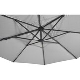 Lesli Living - Push-up parasol VirgoFlex - Grijs - Ø350cm