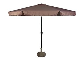 Lesli Living - Push-up parasol Libra - Taupe - Ø350cm