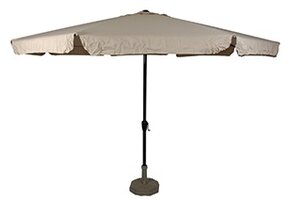 Lesli Living - Push-up parasol Libra - Beige - Ø350cm