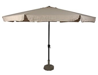 Lesli Living - Push-up parasol Libra - Beige - Ø350cm