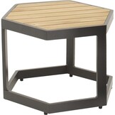 Lesli Living - Sidetable Esagono - Antraciet - 48x41,5x34cm