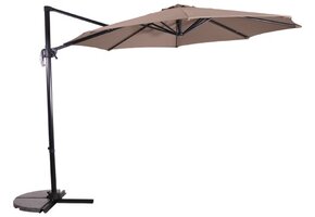 Lesli Living - Push-up parasol Libra - Taupe - Ø300cm