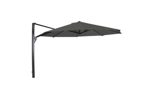 Lesli Living - Push-up parasol Taurus - Grijs - Ø350cm