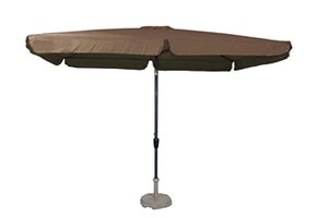 Lesli Living - Push-up parasol Libra - Taupe - 200x300cm