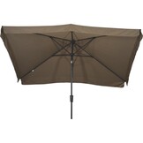 Lesli Living - Push-up parasol Libra - Taupe - 200x300cm