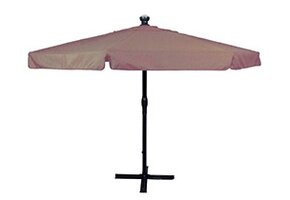 Lesli Living - Push-up parasol VirgoFlex - Beige - Ø350cm