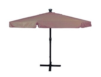 Lesli Living - Push-up parasol VirgoFlex - Beige - Ø350cm