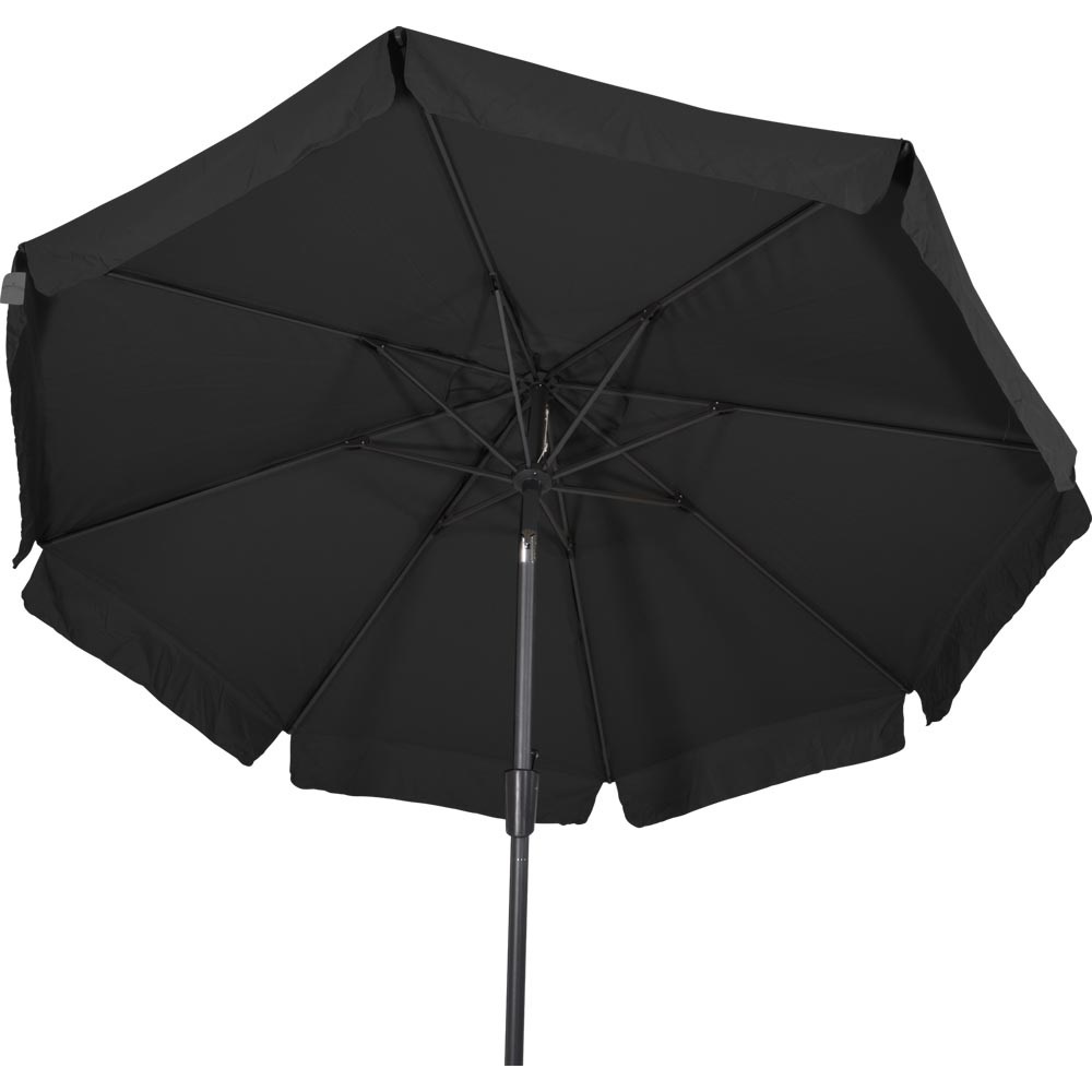 Lesli Living - Push-up parasol Libra - Zwart - Ø300cm