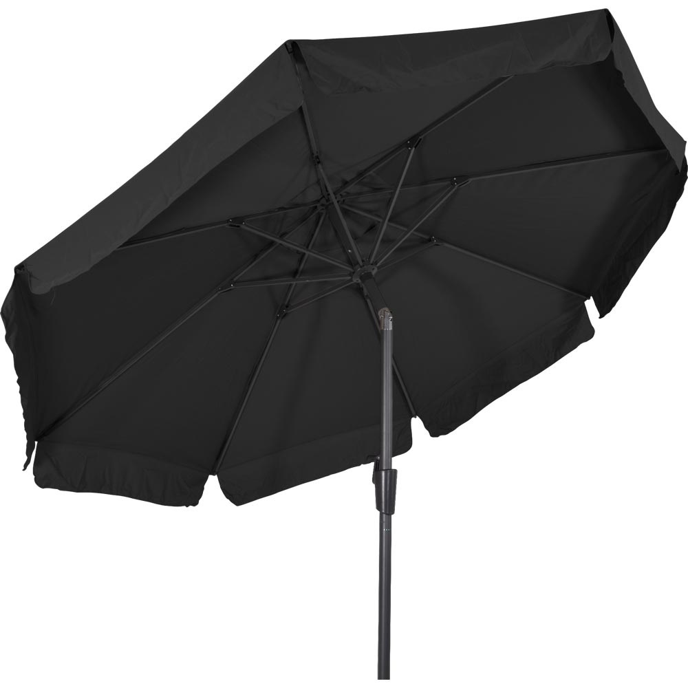 Lesli Living - Push-up parasol Libra - Zwart - Ø300cm