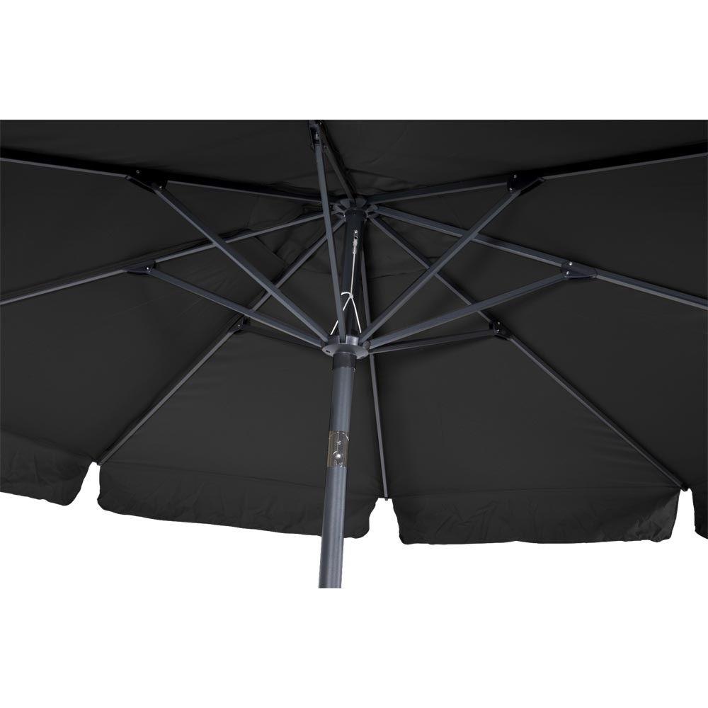 Lesli Living - Push-up parasol Libra - Zwart - Ø300cm