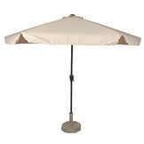 Lesli Living - Push-up parasol Gemini - Beige - Ø300cm