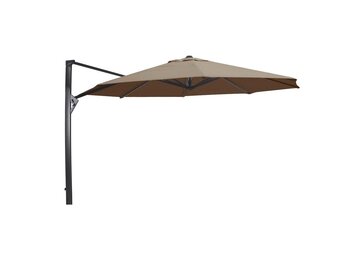 Lesli Living - Push-up parasol Taurus - Taupe - Ø350cm